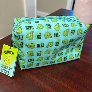 Grinch Toiletry Makeup Bag
